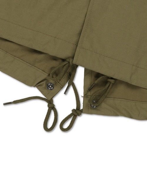 SPINNS(スピンズ)の「【ビッグシルエット】M-65 ノーカラーモッズコート(モッズコート・メンズ・ブラック/カーキ・ONESIZE)」の3枚目の写真