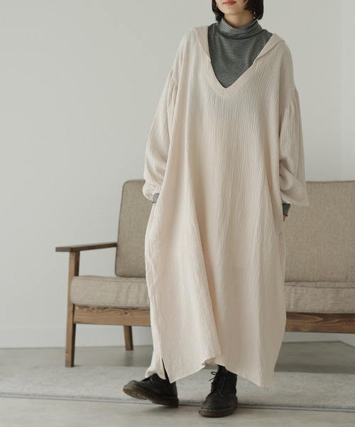 セーラーカラーガーゼワンピース ワンピース Crisp クリスプ のファッション通販 Zozotown