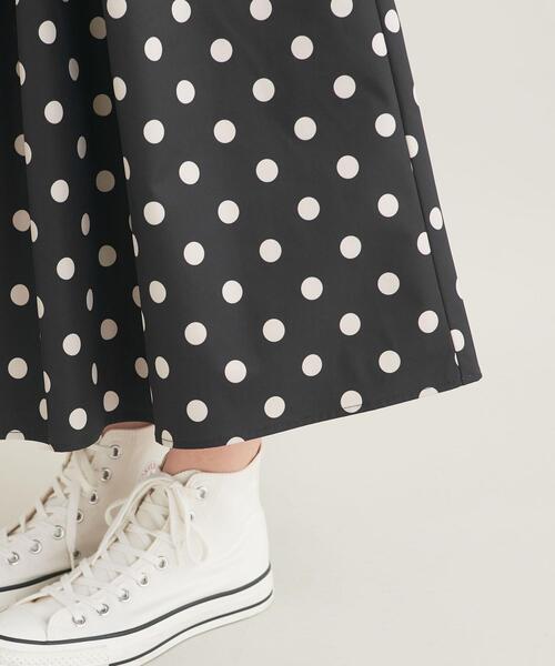 BEAUTY&YOUTH UNITED ARROWS(ビューティーアンドユースユナイテッドアローズ)の「【WEB限定】ドットフレアスカート -ウォッシャブル-(スカート・レディース・モカ/ブラック・FREE)」の19枚目の写真