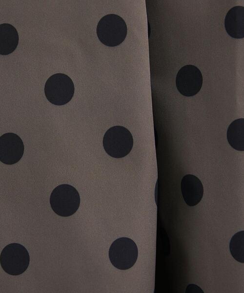 BEAUTY&YOUTH UNITED ARROWS(ビューティーアンドユースユナイテッドアローズ)の「【WEB限定】ドットフレアスカート -ウォッシャブル-(スカート・レディース・モカ/ブラック・FREE)」の21枚目の写真