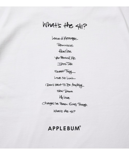 APPLEBUM(アップルバム)の「"MJB" Photo T-shirt(Tシャツ/カットソー・メンズ・ブラック/ホワイト・X-LARGE/LARGE/MEDIUM/XX-LARGE)」の8枚目の写真