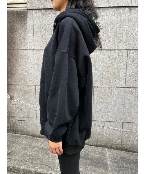 ENVYM(アンビー)の「バックロゴZIP PK(パーカー・レディース・ホワイト/グリーン/ブラック・FREE)」の9枚目の写真