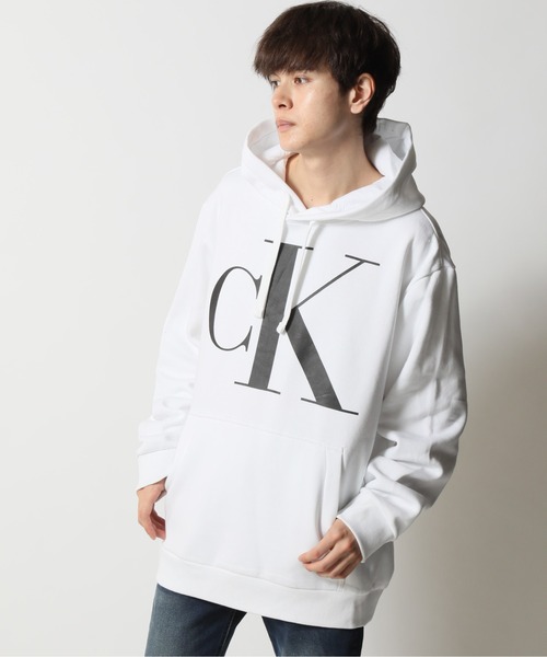 カルバンクライン CK モノグラムロゴ プルオーバー フーディ 楽天市場】送料無料 Calvin Klein カルバンクライン CK