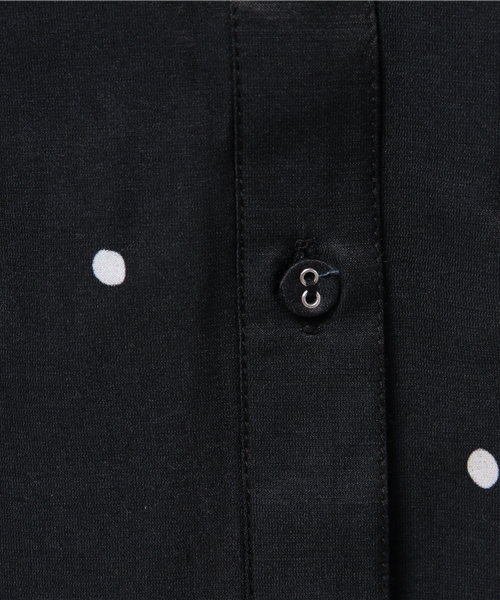 CIAOPANIC（チャオパニック）の「【Ciaopanic】　綿シルクドットOP（ワンピース・レディース・ネイビー/ブラック・FREE）」の11枚目の写真