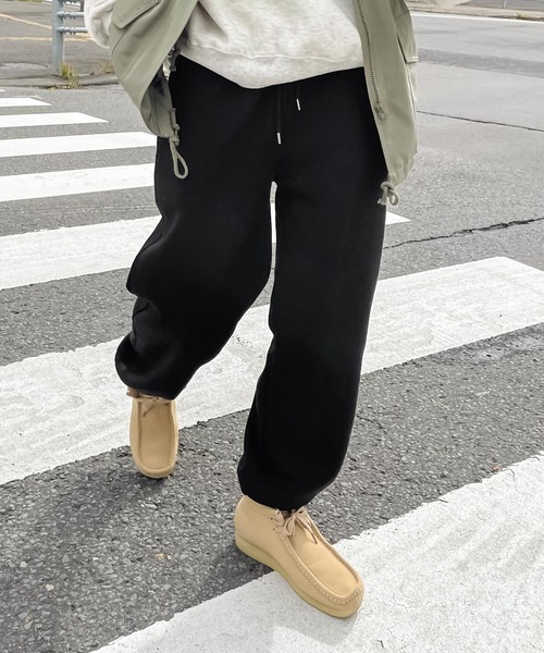 Chillfar（チルファー）の「スウェットパンツ（スウェットパンツ・レディース・ブラック/ダークグリーン/ネイビー/ブラウン/オートミール/杢グレー/ホワイト/チャコール・FREE）」の3枚目の写真