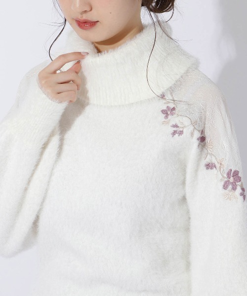 WILLSELECTION（ウィルセレクション）の「刺繍レースプルオーバー