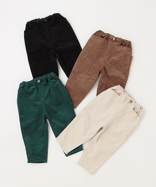 petit main(プティマイン)の「コーデュロイテーパードパンツ(その他パンツ・キッズ・ブルーグリーン/キャメル/ブラック/ライトベージュ・110cm/120cm/80cm/130cm/100cm/90cm)」の21枚目の写真