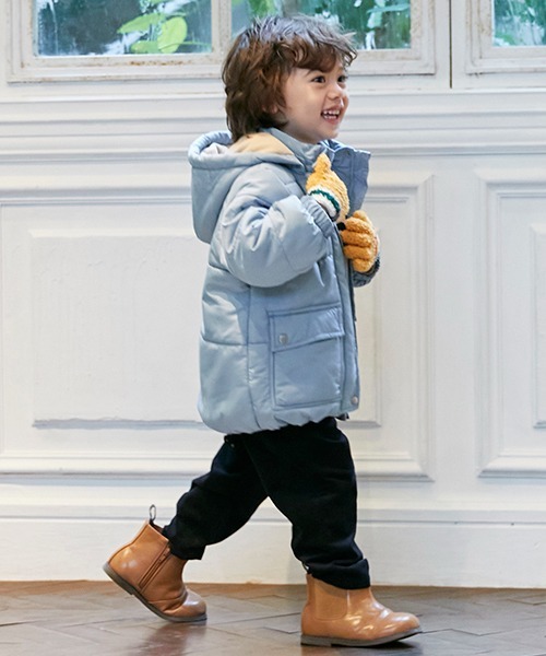 petit main(プティマイン)の「コーデュロイテーパードパンツ(その他パンツ・キッズ・ブルーグリーン/キャメル/ブラック/ライトベージュ・110cm/120cm/80cm/130cm/100cm/90cm)」の11枚目の写真