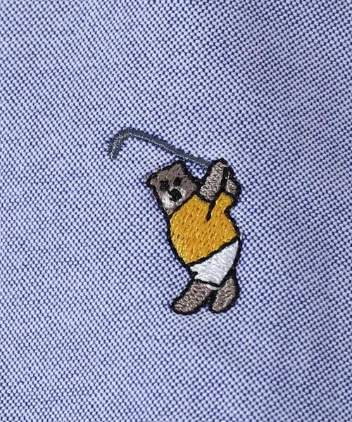 coen（コーエン）の「The M&M Store（ザ・ミックス＆マッチストア）コラボ　ベアー刺繍オックスボタンダウンシャツ（シャツ/ブラウス・メンズ・ライトブルー/ホワイト/イエロー・S/M/L/XL）」の19枚目の写真