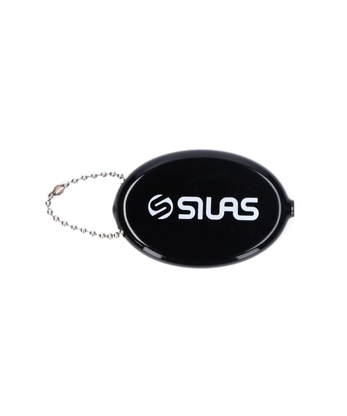 SILAS（サイラス）の「LOGO COIN CASE（コインケース・メンズ・ブラック/ブルー・ONE SIZE）」の2枚目の写真