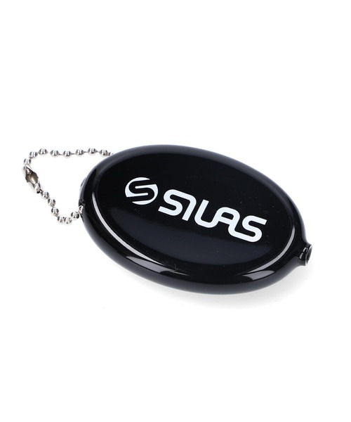 SILAS（サイラス）の「LOGO COIN CASE（コインケース・メンズ・ブラック/ブルー・ONE SIZE）」の4枚目の写真