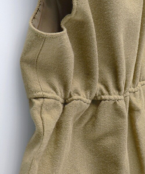 BRANSHES（ブランシェス）の「チェック柄 / 無地 ジャンパースカート（ワンピース・キッズ・キャメル/グレー・90/120/150/110/100/140/130）」の18枚目の写真