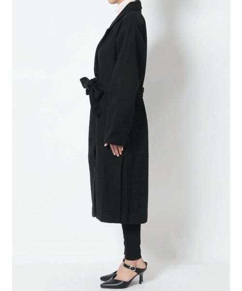 dazzlin(ダズリン)の「ベーシックチェスターコート(チェスターコート・レディース・アイボリー/モカ/ブラック/ブルー・FREE)」の21枚目の写真