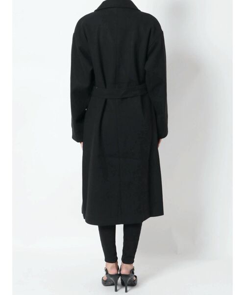 dazzlin(ダズリン)の「ベーシックチェスターコート(チェスターコート・レディース・アイボリー/モカ/ブラック/ブルー・FREE)」の22枚目の写真