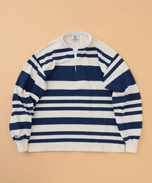 Barbarian | BARBARIAN × BEAMS LIGHTS / 別注 ヘンリーネック ラガーシャツ 23(シャツ/ブラウス)