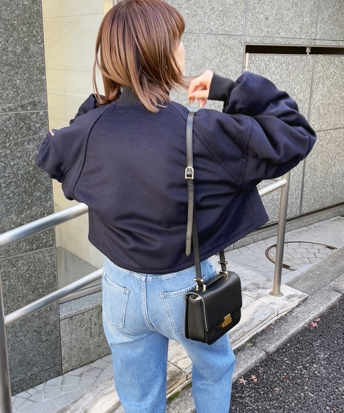 Spick & Span(スピックアンドスパン)の「ボリュームスリーブMA-1(MA-1・レディース・ネイビー/カーキ・FREE)」の19枚目の写真