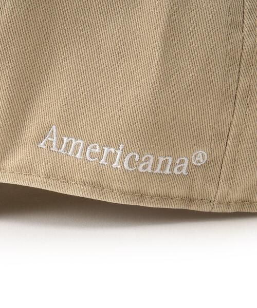 AMERICANA(アメリカーナ)の「◆Americana(アメリカーナ) ベースボールキャップ(キャップ・レディース・ベージュ・00)」の7枚目の写真