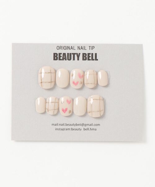 tone（トーン）の「【Beauty bell】ネイルチップ　ベリーショート（ネイルシール/ネイルチップ・レディース・その他/サンドベージュ/マスタード/その他1/ベージュ/ボルドー/パープル系その他/その他4・ｼｮｰﾄ/FREE）」の2枚目の写真