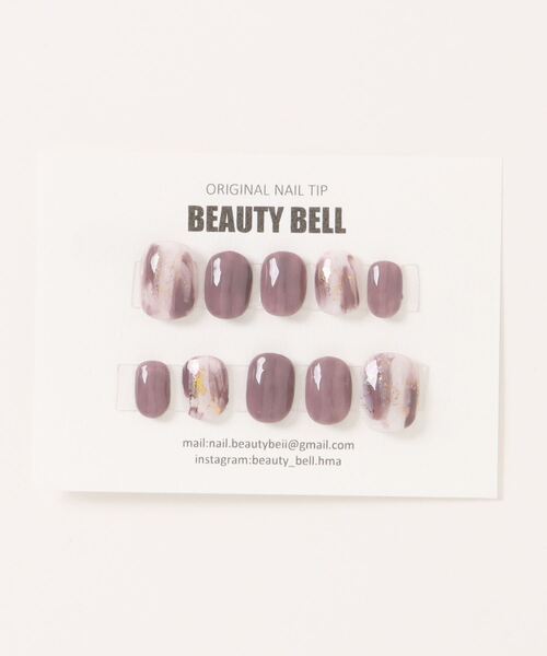 tone（トーン）の「【Beauty bell】ネイルチップ　ベリーショート（ネイルシール/ネイルチップ・レディース・その他/サンドベージュ/マスタード/その他1/ベージュ/ボルドー/パープル系その他/その他4・ｼｮｰﾄ/FREE）」の4枚目の写真