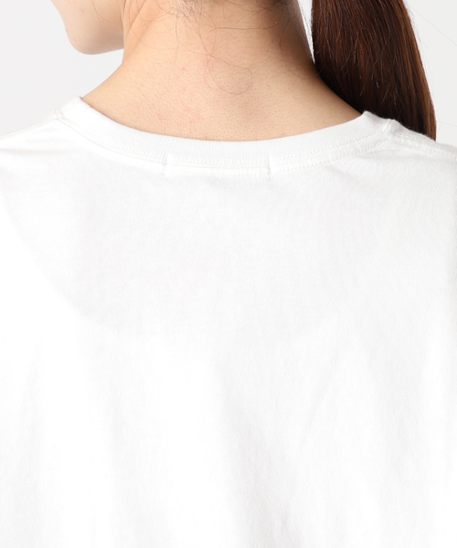 JOURNAL STANDARD relume(ジャーナルスタンダード レリューム)の「PARKINGロゴロングスリーブTEE(Tシャツ/カットソー・レディース・ホワイト/ホワイト系その他・FREE)」の3枚目の写真