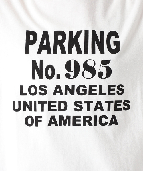 JOURNAL STANDARD relume(ジャーナルスタンダード レリューム)の「PARKINGロゴロングスリーブTEE(Tシャツ/カットソー・レディース・ホワイト/ホワイト系その他・FREE)」の8枚目の写真