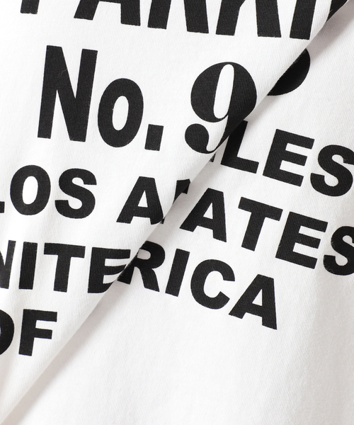 JOURNAL STANDARD relume(ジャーナルスタンダード レリューム)の「PARKINGロゴロングスリーブTEE(Tシャツ/カットソー・レディース・ホワイト/ホワイト系その他・FREE)」の9枚目の写真