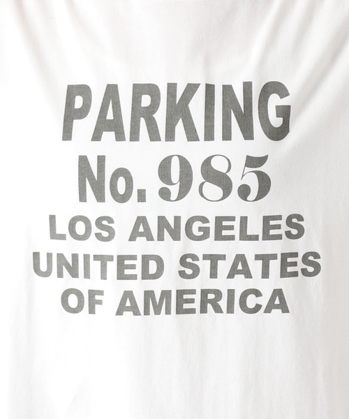 JOURNAL STANDARD relume(ジャーナルスタンダード レリューム)の「PARKINGロゴロングスリーブTEE(Tシャツ/カットソー・レディース・ホワイト/ホワイト系その他・FREE)」の10枚目の写真