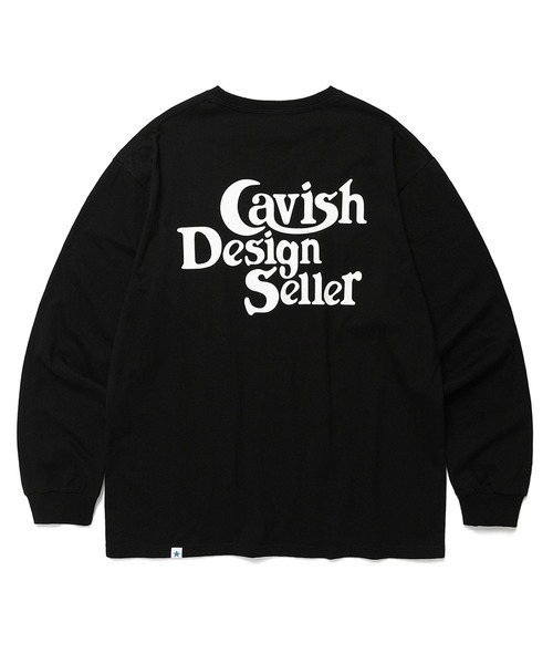 Cavish（カビシ）の「【UNISEX】CAVISH／セラーロゴ長袖Tシャツ 2197533（Tシャツ/カットソー・レディース・ピンク/ホワイト/ブラック・LARGE/SMALL/MEDIUM）」の3枚目の写真