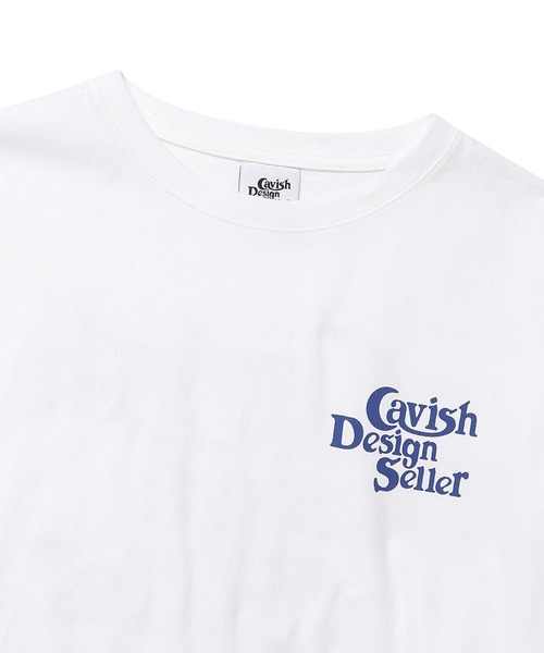 Cavish（カビシ）の「【UNISEX】CAVISH／セラーロゴ長袖Tシャツ 2197533（Tシャツ/カットソー・レディース・ピンク/ホワイト/ブラック・LARGE/SMALL/MEDIUM）」の5枚目の写真