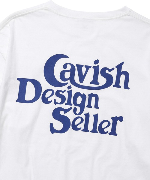Cavish（カビシ）の「【UNISEX】CAVISH／セラーロゴ長袖Tシャツ 2197533（Tシャツ/カットソー・レディース・ピンク/ホワイト/ブラック・LARGE/SMALL/MEDIUM）」の6枚目の写真