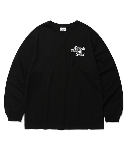 Cavish（カビシ）の「【UNISEX】CAVISH／セラーロゴ長袖Tシャツ 2197533（Tシャツ/カットソー・レディース・ピンク/ホワイト/ブラック・LARGE/SMALL/MEDIUM）」の8枚目の写真