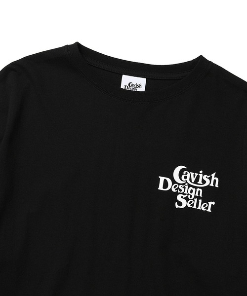 Cavish（カビシ）の「【UNISEX】CAVISH／セラーロゴ長袖Tシャツ 2197533（Tシャツ/カットソー・レディース・ピンク/ホワイト/ブラック・LARGE/SMALL/MEDIUM）」の9枚目の写真