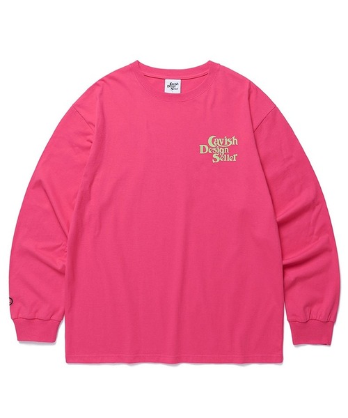 Cavish（カビシ）の「【UNISEX】CAVISH／セラーロゴ長袖Tシャツ 2197533（Tシャツ/カットソー・レディース・ピンク/ホワイト/ブラック・LARGE/SMALL/MEDIUM）」の12枚目の写真