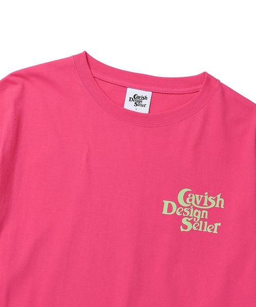 Cavish（カビシ）の「【UNISEX】CAVISH／セラーロゴ長袖Tシャツ 2197533（Tシャツ/カットソー・レディース・ピンク/ホワイト/ブラック・LARGE/SMALL/MEDIUM）」の13枚目の写真