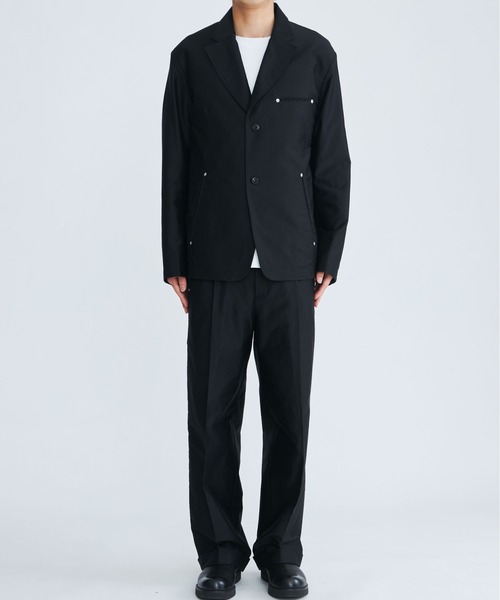 STUDIOUS(ステュディオス)の「【COGNOMEN/コグノーメン】RE-TRADITION JACKET(テーラードジャケット・メンズ・ブラック/カーキ・MEDIUM/LARGE)」の10枚目の写真