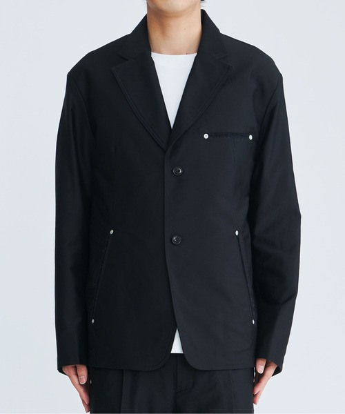 STUDIOUS(ステュディオス)の「【COGNOMEN/コグノーメン】RE-TRADITION JACKET(テーラードジャケット・メンズ・ブラック/カーキ・MEDIUM/LARGE)」の16枚目の写真