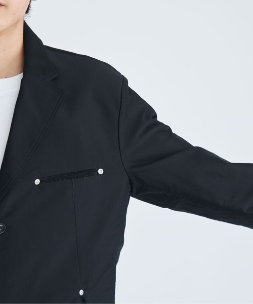 STUDIOUS(ステュディオス)の「【COGNOMEN/コグノーメン】RE-TRADITION JACKET(テーラードジャケット・メンズ・ブラック/カーキ・MEDIUM/LARGE)」の7枚目の写真