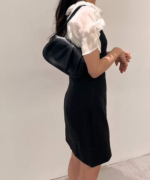 cuorequal(クオレコール)の「すらっと細見えキャミワンピース(ワンピース・レディース・ブラック・SMALL/MEDIUM/LARGE/X-LARGE)」の12枚目の写真