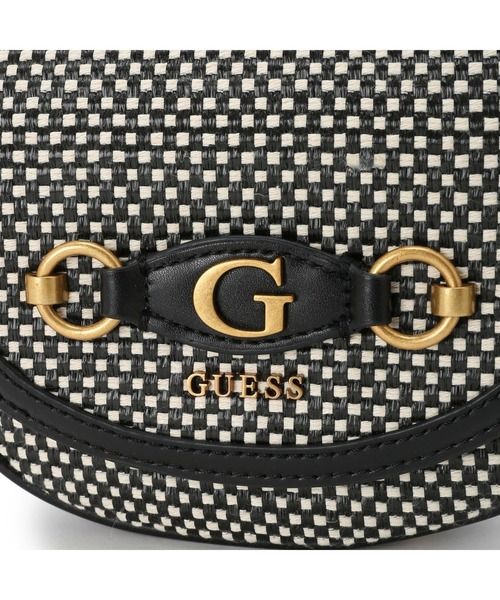Guess(ゲス)の「IZZY Mini Crossbody Flap(ショルダーバッグ・レディース・ブラック系その他・ONE SIZE)」の11枚目の写真