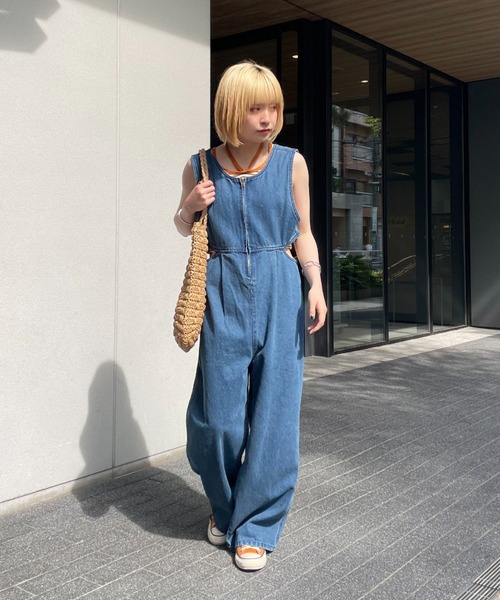 CIAOPANIC（チャオパニック）の「かごトートバック（かごバッグ・レディース・ベージュ・FREE）」の2枚目の写真