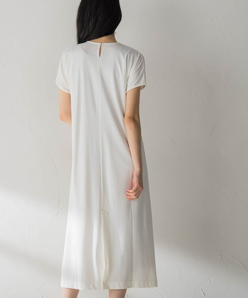 ウエストマークマキシワンピース