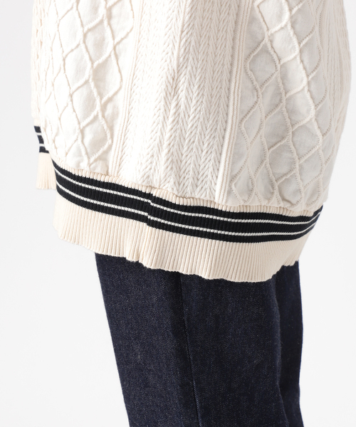 CAL O LINE（キャルオーライン）の「《別注》【CAL O LINE/キャルオーライン】TILDEN VEST：ベスト（ベスト・レディース・ダークブルー/イエロー/ブラック・MEDIUM）」の15枚目の写真