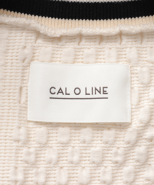 CAL O LINE（キャルオーライン）の「《別注》【CAL O LINE/キャルオーライン】TILDEN VEST：ベスト（ベスト・レディース・ダークブルー/イエロー/ブラック・MEDIUM）」の21枚目の写真