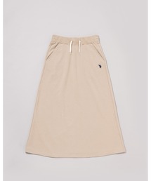 日本製【U.S.POLO ASSN.】ユーエスポロ アッスン リサイクルコットンアズマ裏毛スカート PLL23507