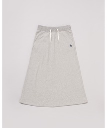 日本製【U.S.POLO ASSN.】ユーエスポロ アッスン　リサイクルコットンアズマ裏毛スカート PLL23507