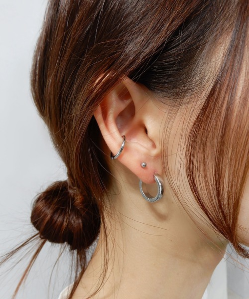 minia(ミニア)の「金アレ対応サージカルステンレスのつけっぱなしピアスセット(ピアス(両耳用)・レディース・C/D/E/F/A/B・FREE)」の5枚目の写真