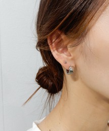 minia | 金アレ対応サージカルステンレスのつけっぱなしピアスセット(ピアス（両耳用）)