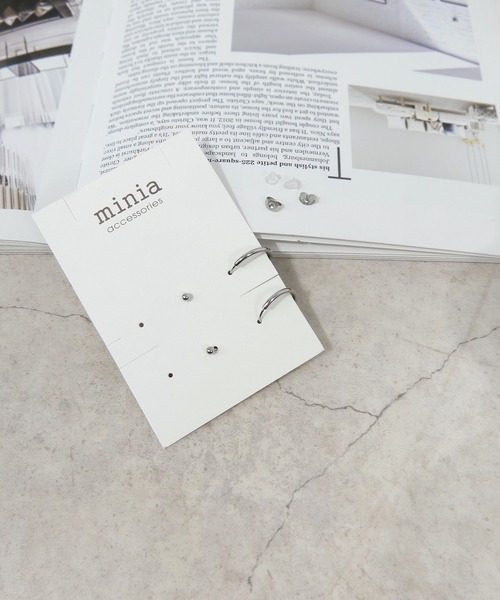 minia(ミニア)の「金アレ対応サージカルステンレスのつけっぱなしピアスセット(ピアス(両耳用)・レディース・C/D/E/F/A/B・FREE)」の19枚目の写真
