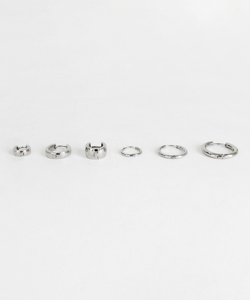 minia(ミニア)の「金アレ対応サージカルステンレスのつけっぱなしピアスセット(ピアス(両耳用)・レディース・C/D/E/F/A/B・FREE)」の14枚目の写真