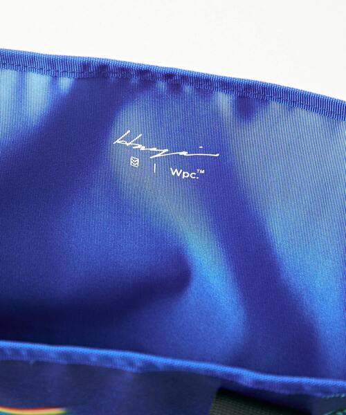 Wpc.(ダブリュピーシー)の「【別注】HIROSHI NAGAI ×Wpc. × MEN'S MELROSE ビーチバッグ(トートバッグ・メンズ・ブラック/ホワイト・9)」の10枚目の写真